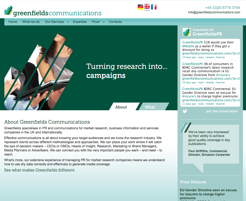 Greenfields Communications