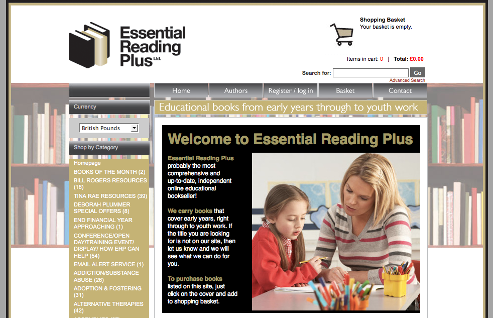 Essential Reading Plus - DJA (London Website Developers)