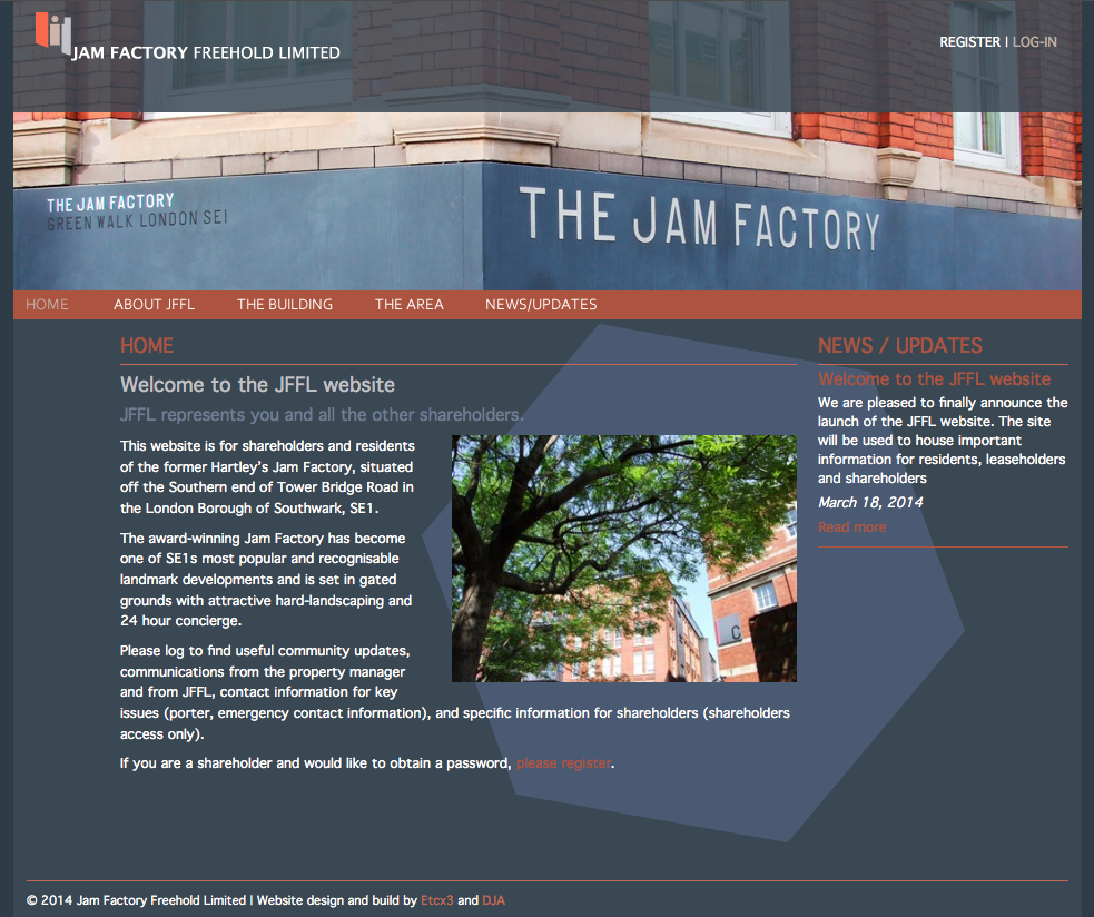 wordpress website developed