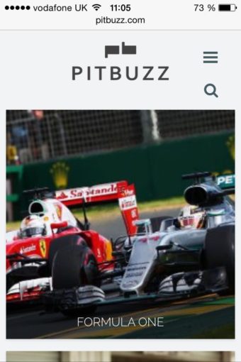 WordPress website launched